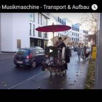 Transport und Aufbau der Musikmaschine